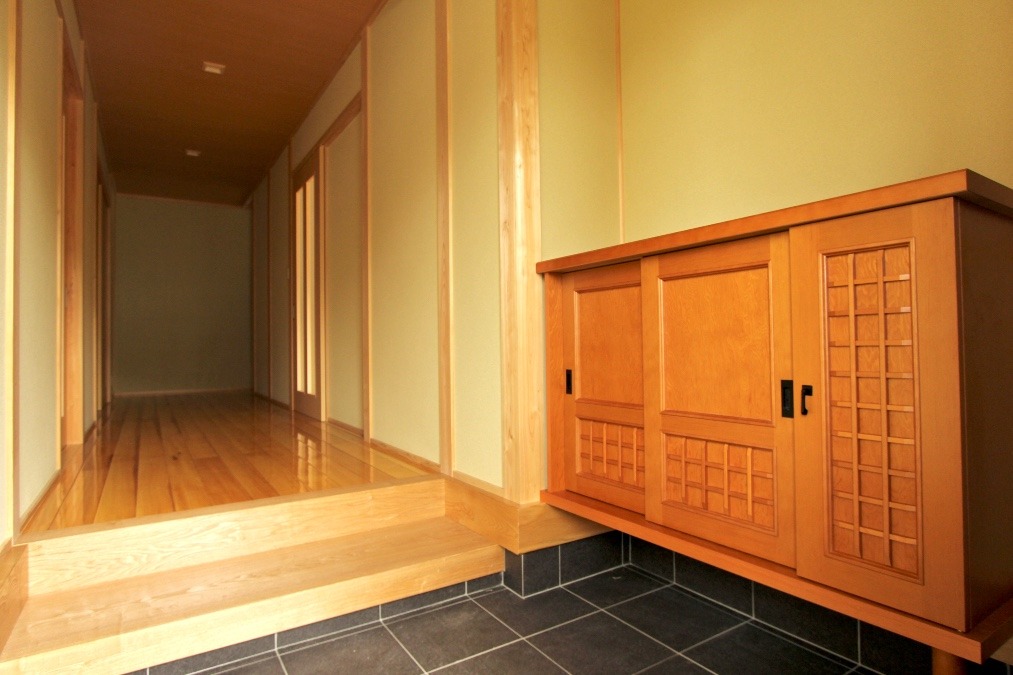 清々しい和の玄関