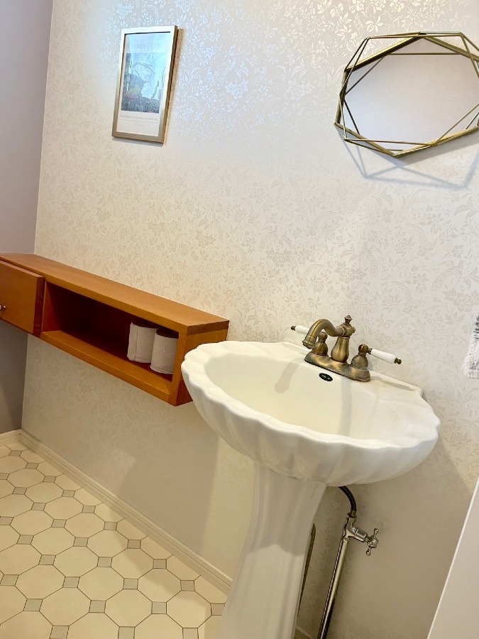 フレンチシックに整える、心地よいトイレ。